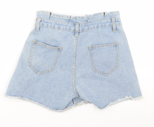 Preworn Womens Beige Hot Pants Shorts Size 30