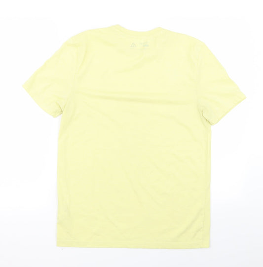 Topman Mens Yellow T-Shirt Size S