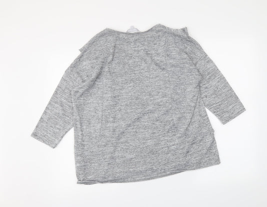 Red Herring Womens Grey Pullover Jumper Size 14