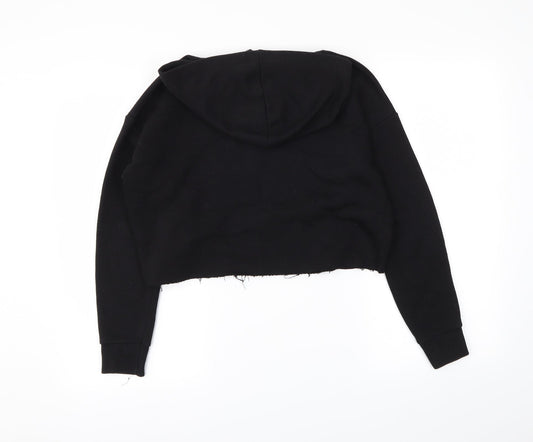 newlook Girls Black Pullover Hoodie Size 12-13 Years