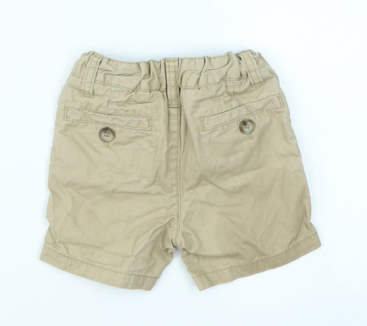 Matalan Boys Brown Cargo Trousers Size 6-9 Months