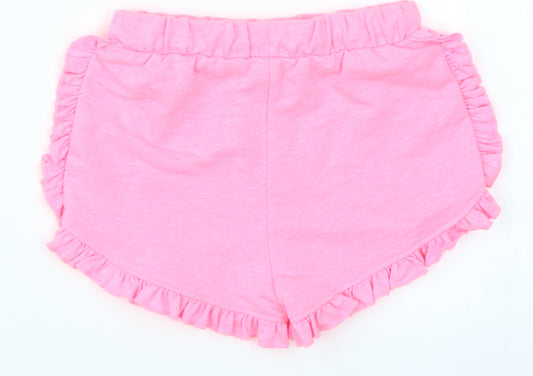 Matalan Girls Pink Boyfriend Shorts Size 2-3 Years