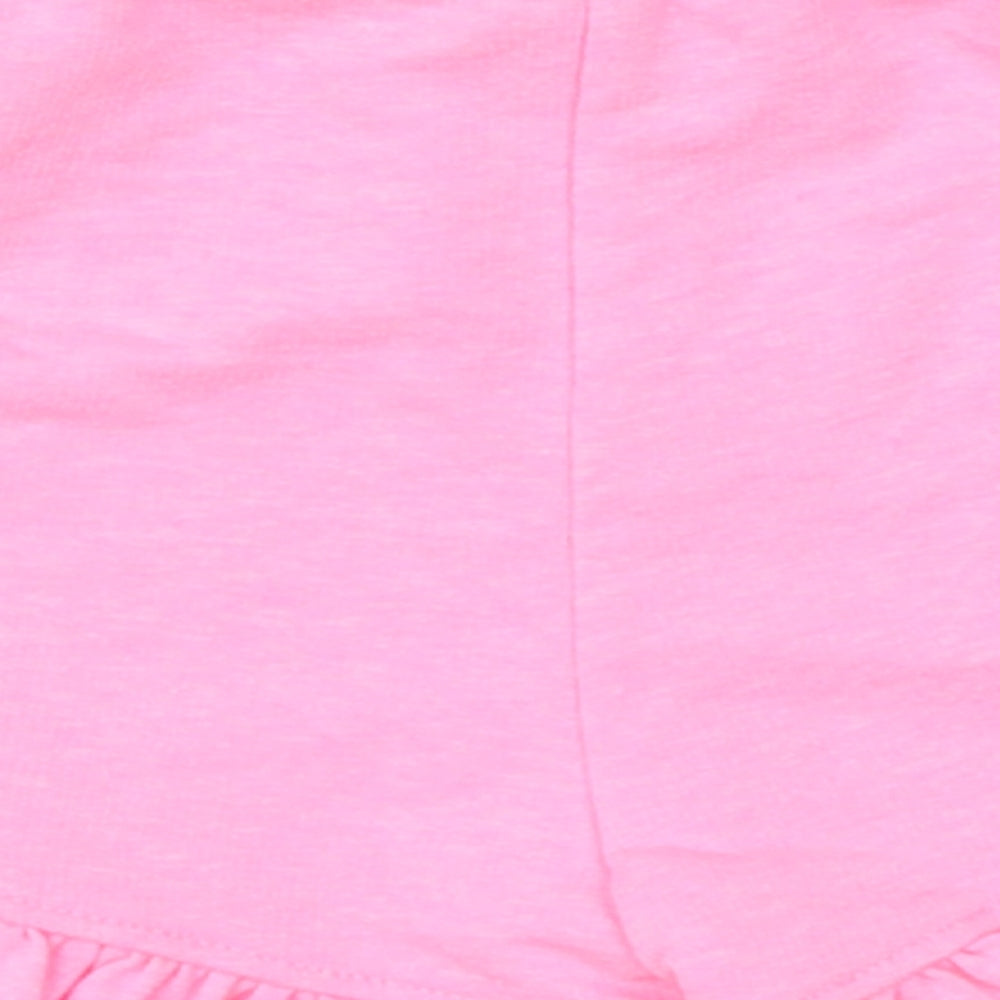 Matalan Girls Pink Boyfriend Shorts Size 2-3 Years