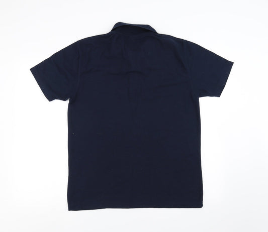 RTX Mens Blue Polo Size M
