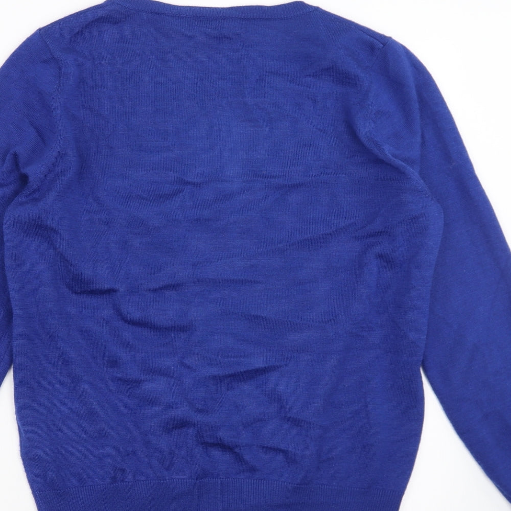 ESMARA Womens Blue Cardigan Jumper Size L