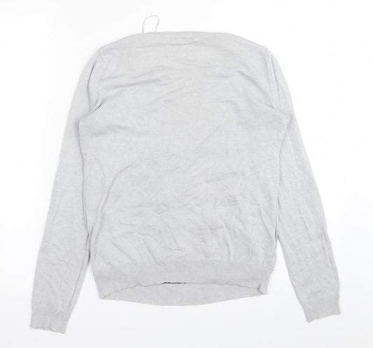 Asda George Womens Grey Pullover Jumper Size 10