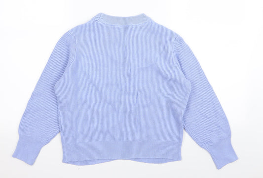 M&S Womens Blue Pullover Jumper Size S