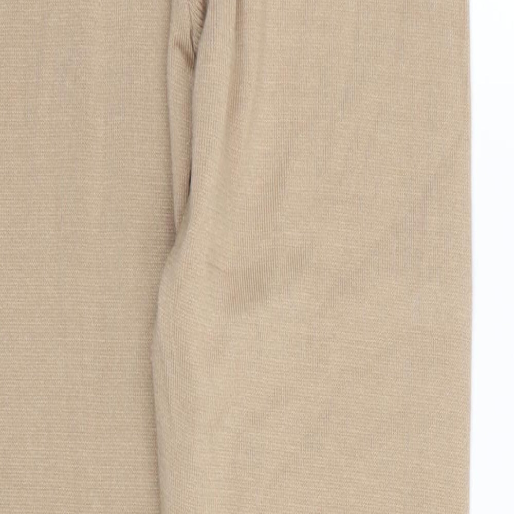 Yu & Me Womens Beige Jogger Trousers Size S L30 in - Stretch waistband