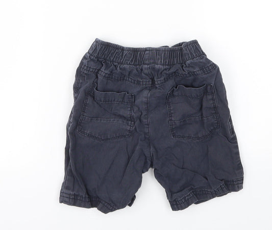 George Boys Blue Chino Shorts Size 4-5 Years