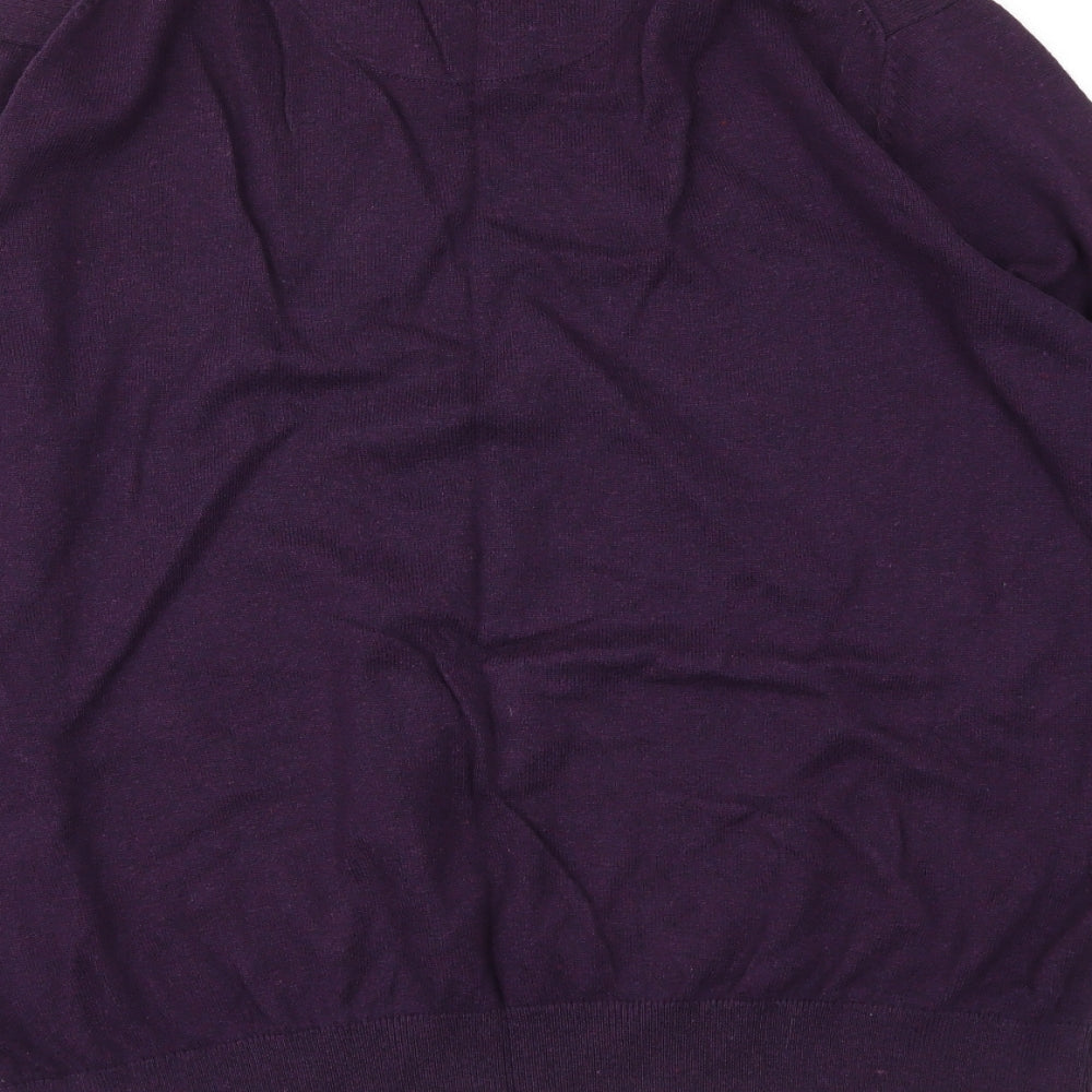 Racing Green Mens Purple Pullover Sweatshirt Size XL