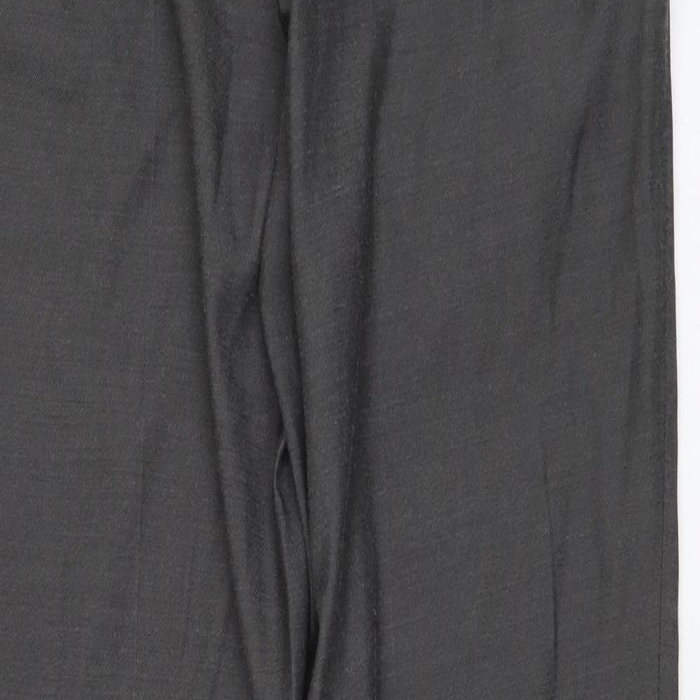 F&F Mens Grey Trousers Size 30 in L31 in