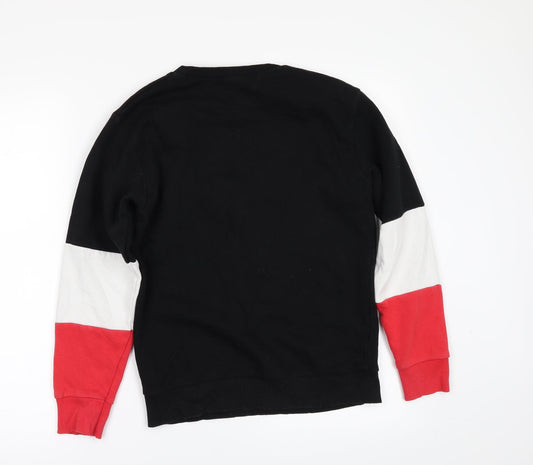 New Look Girls Black Pullover Sweatshirt Size 10-11 Years - not sorry
