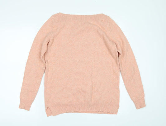M&Co Womens Orange Jumper Size 10