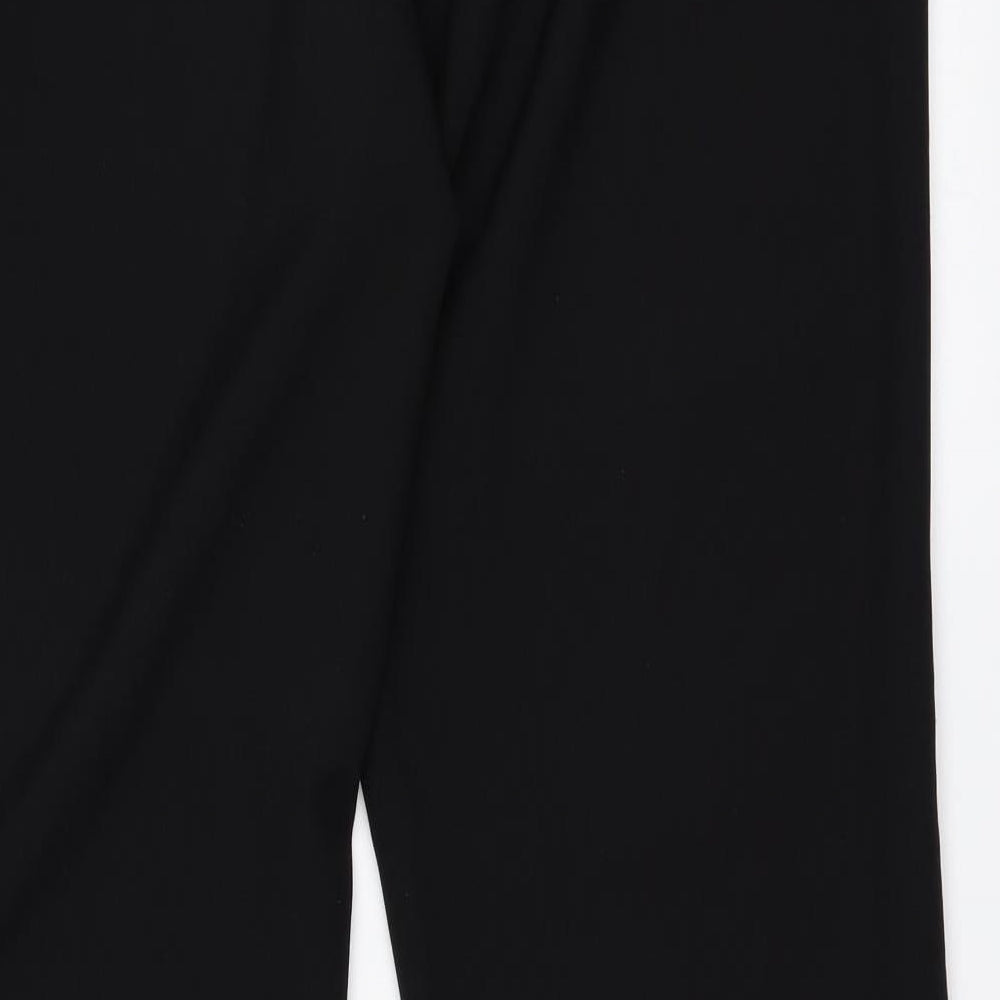 CAPSULE Womens Black Trousers Size 16 L32 in