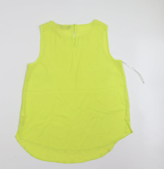 Dorothy Perkins Womens Yellow Basic Tank Size 14