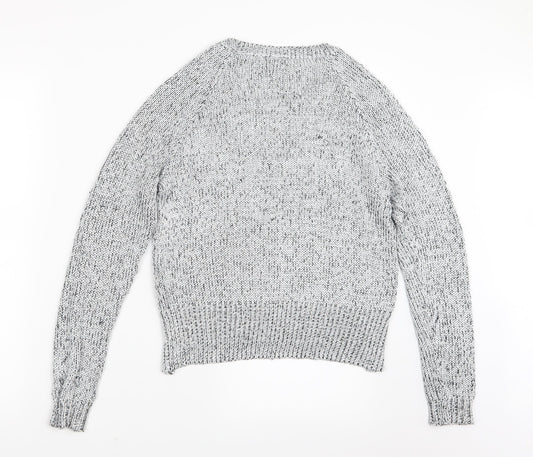 Divided by H&M Womens Silver Pullover Jumper Size XS