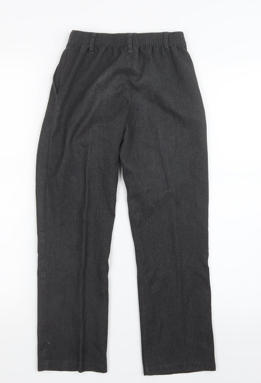George Boys Grey Cargo Trousers Size 8-9 Years
