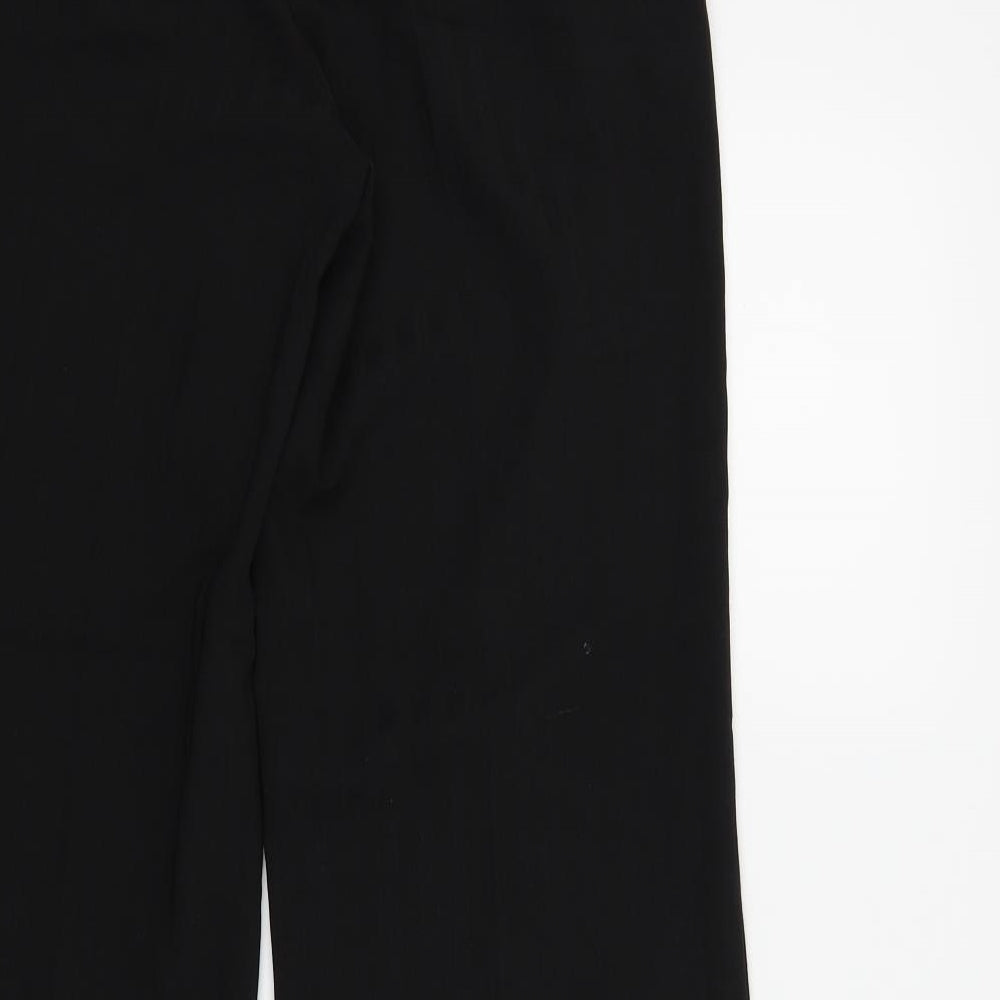 EVIE Womens Black Striped Trousers Size 36 in L30 in