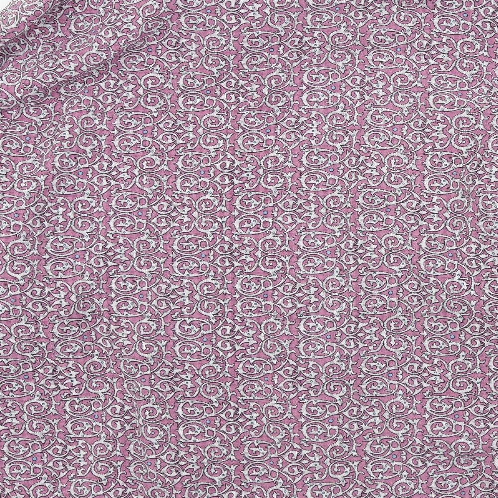 TUNG TAI Womens Purple Geometric Jacket Size 46