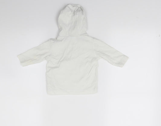 Cherokee Baby White Pullover Jumper Size 3-6 Months - 01 Baby