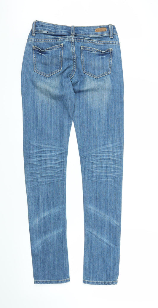 Cindy H Womens Blue Denim Skinny Jeans Size 6 L30 in