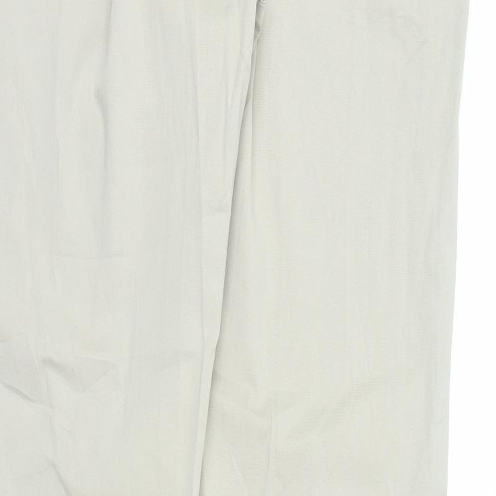 Mangunn Womens Beige Carpenter Trousers Size 10 L30 in