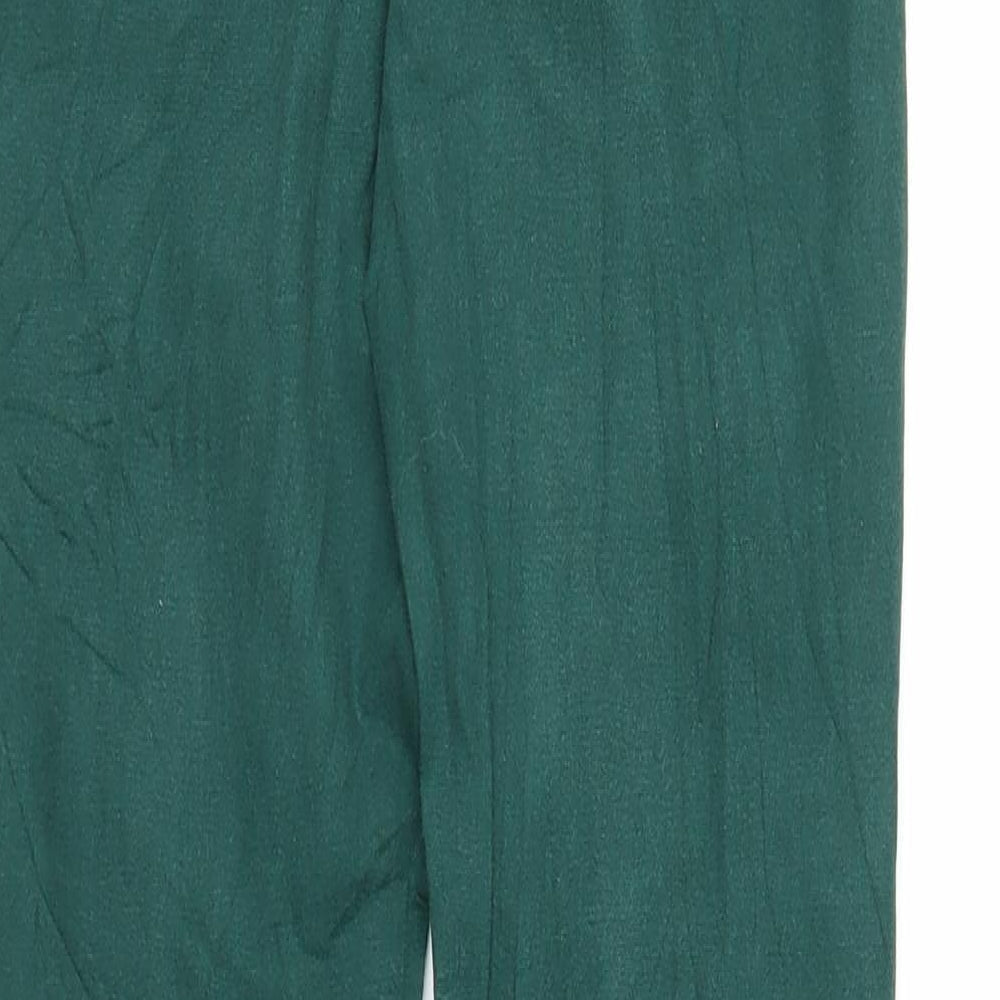 Pieces Womens Green Chino Trousers Size XS L27 in