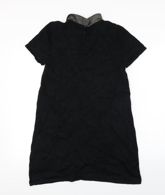 Marks and Spencer Womens Black A-Line Size 12