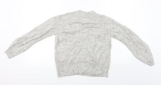 Marks and Spencer Womens Grey Pullover Jumper Size S