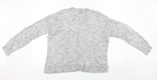 Oasis Womens Grey Pullover Jumper Size L