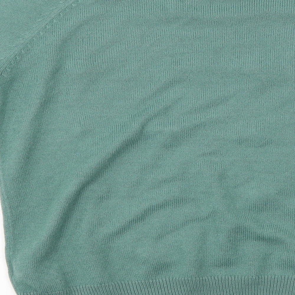 Marks and Spencer Womens Green Pullover Jumper Size 10