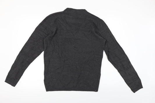 Brave Soul Womens Grey Pullover Jumper Size M