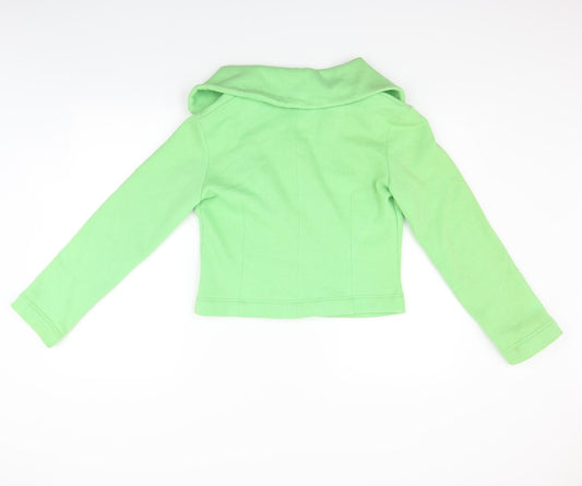 New Look Womens Green Cardigan Jumper Size 10