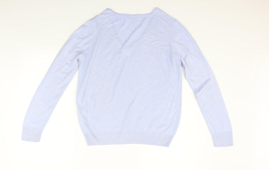 Marks and Spencer Womens Blue Pullover Jumper Size 12