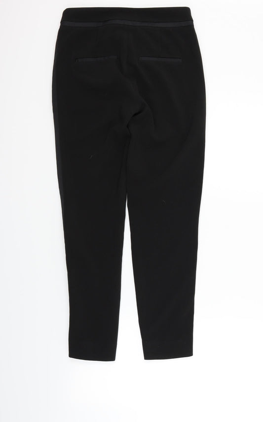 H&M Womens Black Sweatpants Trousers Size 4 L27 in
