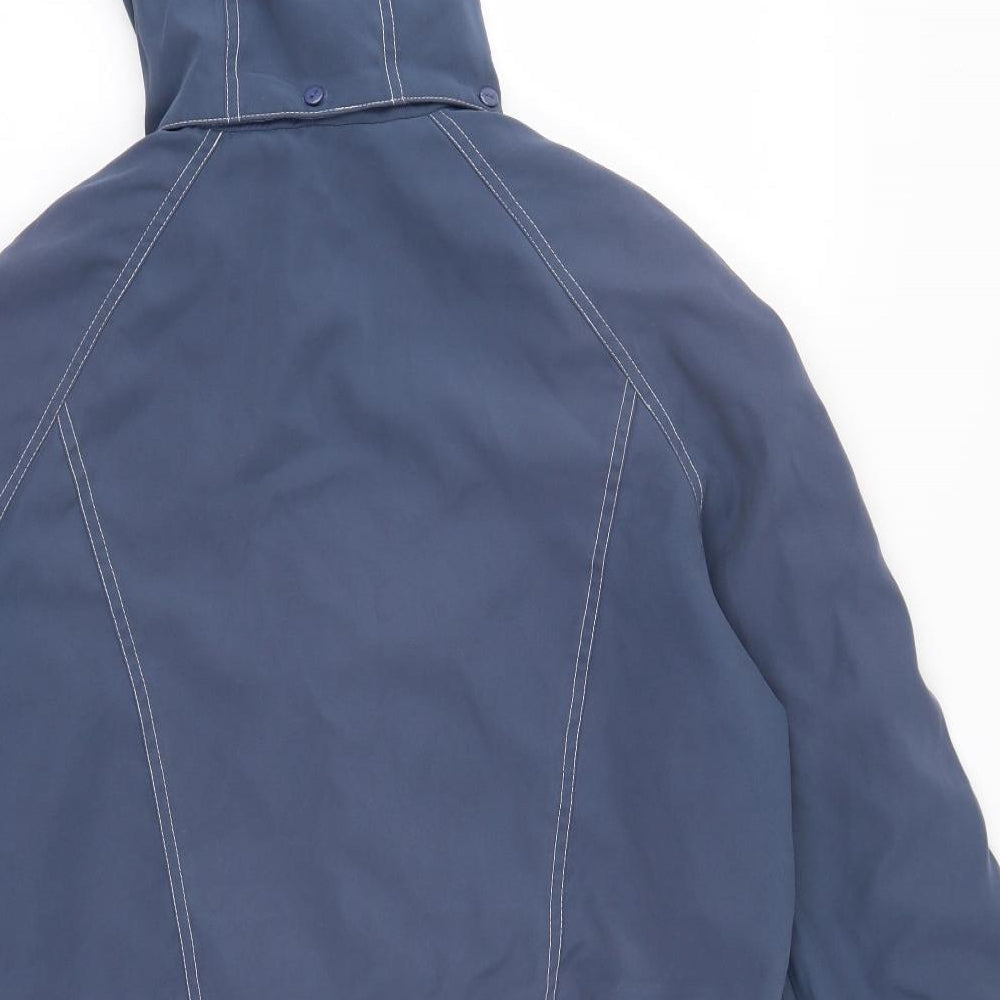 Berkertex Womens Blue Jacket Coat Size 10
