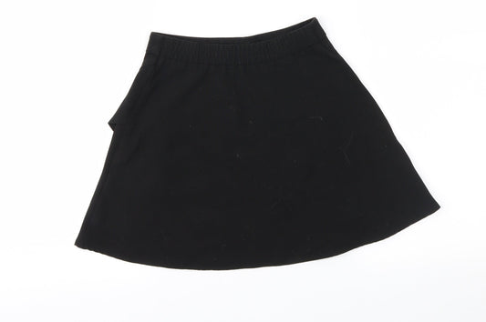 George Girls Black A-Line Skirt Size 5-6 Years