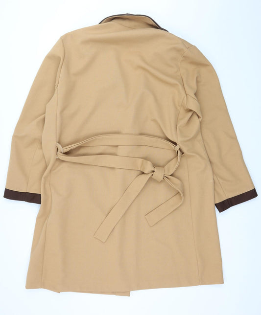 Lengo Womens Brown Jacket Size L