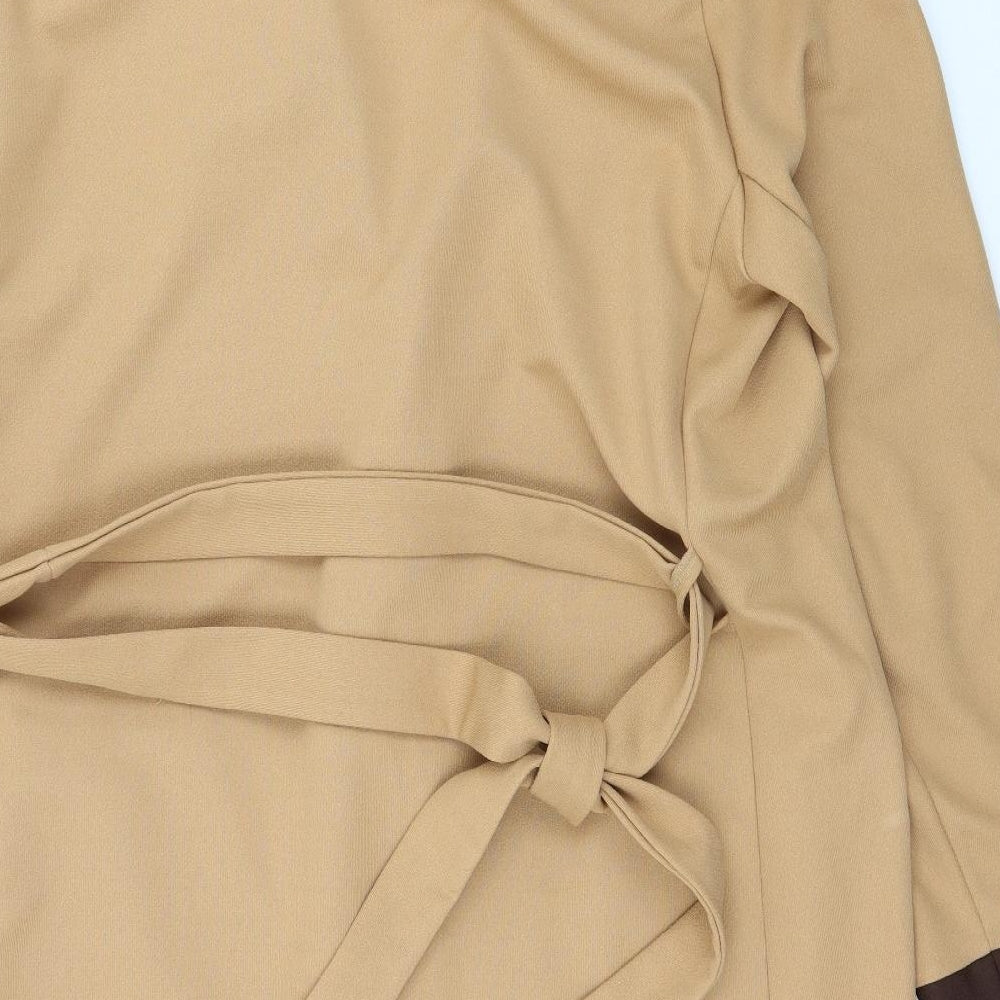 Lengo Womens Brown Jacket Size L