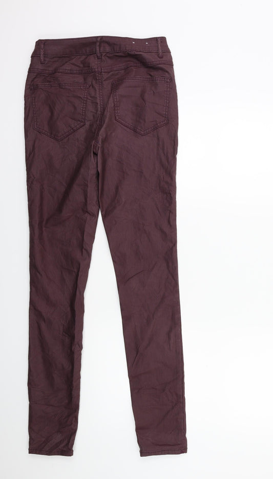 villa Womens Brown Denim Skinny Jeans Size M L31 in