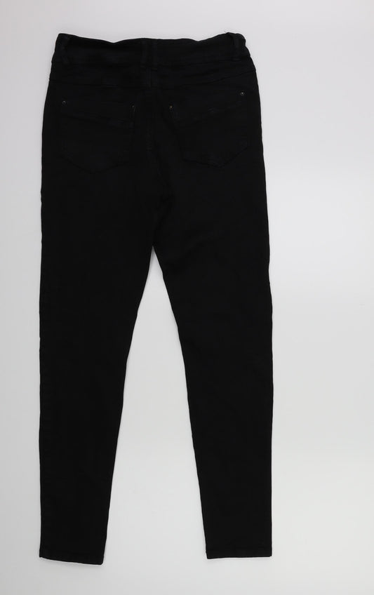C&A Womens Black Skinny Jeans Size 8 L29 in