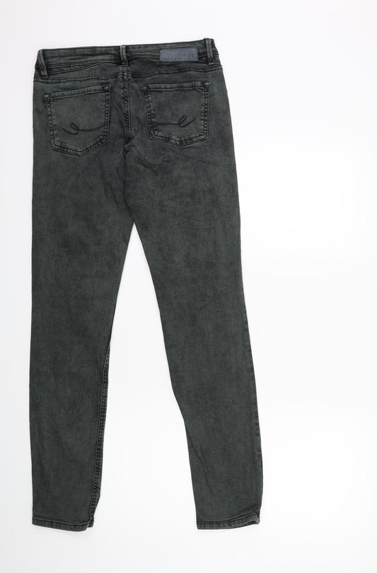 EDC Womens Green Denim Skinny Jeans Size 28 in L30 in