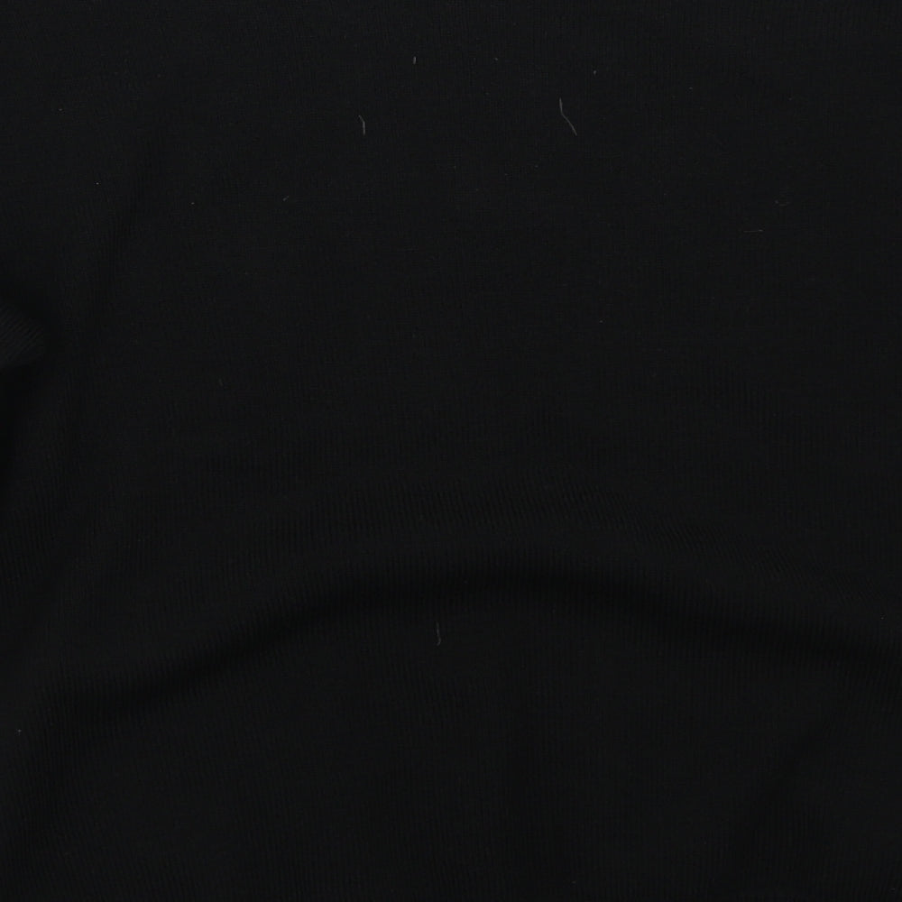 Miss pap Womens Black Pullover Jumper Size S