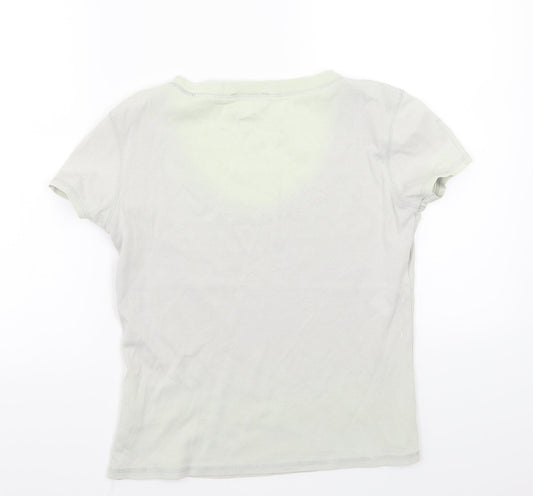 Marks and Spencer Womens Grey Basic T-Shirt Size 12