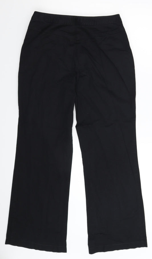 Marks and Spencer Womens Blue Trousers Size 10 L29 in