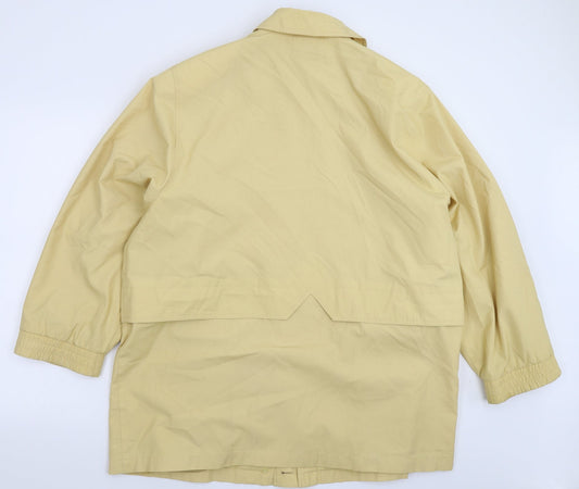 Berkertex Womens Yellow Jacket Coat Size 20