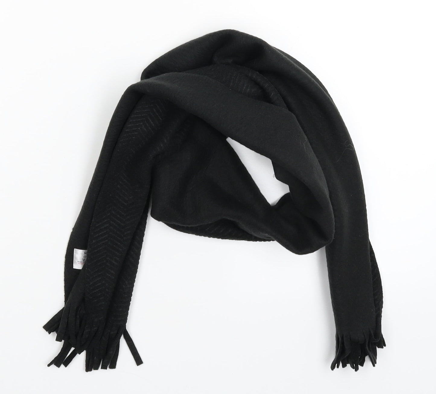 Bonmarché Unisex Black Scarf One Size