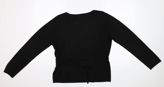 Florence & Fred Womens Black Pullover Jumper Size 18