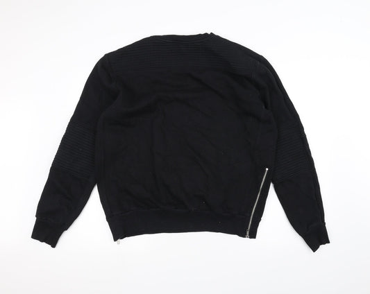 H&M Womens Black Pullover Jumper Size L