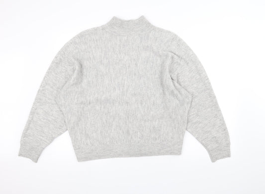 H&M Womens White Pullover Jumper Size M